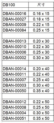 DB100 SPEC